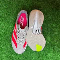 Adidas Adizero Adios Pro 4 Silver Running Shoes Size 43 Eur