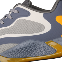 Adidas Alphabounce Instinct Gray and Yellow Running Shoes