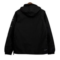 Adidas Black and Grey Windbreaker Jacket