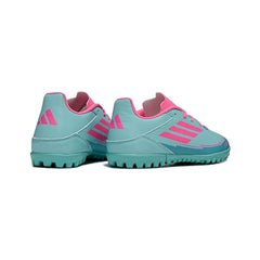 Adidas F50 Club TF Messi Light Blue and Pink Turf TF Football Boot