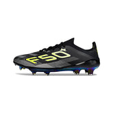 Adidas F50+ Elite Black Firm Ground FG Football Boot