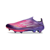 Adidas F50+ Elite Laceless Purple Lamine Yamal Pack Firm Ground FG Football Boot