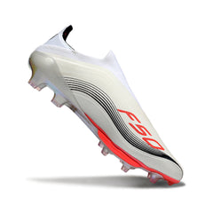 Adidas F50+ Elite Laceless White Pack Firm Ground FG Football Boot