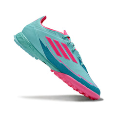 Adidas F50 Elite Turf TF Light Blue and Pink Football Boot