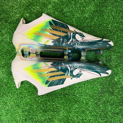 Adidas F50 Elite Laceless White and Green Firm Ground FG Football Boot Size 44 Eur