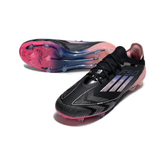 Adidas F50 Primeknit Elite Black and Pink Firm Ground FG Football Boot