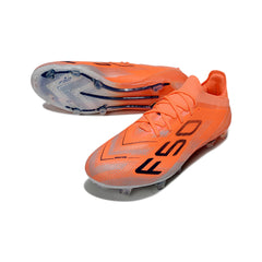 Adidas F50 Primeknit Elite Orange and Black Firm Ground FG Football Boot