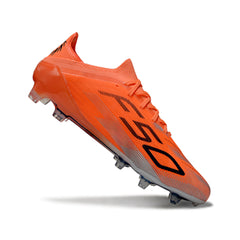Adidas F50 Primeknit Elite Orange and Black Firm Ground FG Football Boot