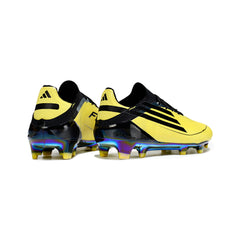 Adidas F50 Primeknit Elite Yellow and Black Firm Ground FG Football Boot