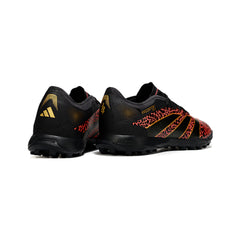 Adidas Predator 25 Elite Black and Red Turf TF Football Boot