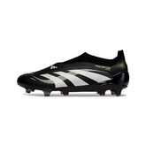 Adidas Predator 25 Elite Laceless Black Pack Firm Ground FG Football Boot