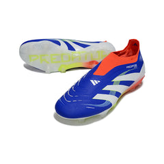 Adidas Predator 25 Elite Laceless Blue Firm Ground FG Football Boot