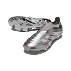 Adidas Predator 25 Elite Laceless Chrome Firm Ground FG Football Boot