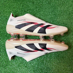 Adidas Predator 25 Elite Laceless Goal Hunter Pack Firm Ground FG Football Boot Size 44.5 Eur