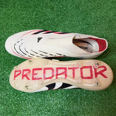 Adidas Predator 25 Elite Laceless Goal Hunter Pack Firm Ground FG Football Boot Size 44.5 Eur