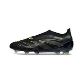 Adidas Predator 25 Elite Laceless Stealth Electric Pack Firm Ground FG Football Boot