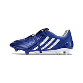 Adidas Predator Accelerator Elite Blue and White Firm Ground FG Football Boot