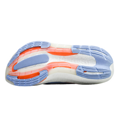Adidas Ultraboost Light Blue and Orange Running Shoes