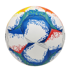 Derbystar Brillant APS Bundesliga 22-23 White Orange Blue and Yellow Football Ball