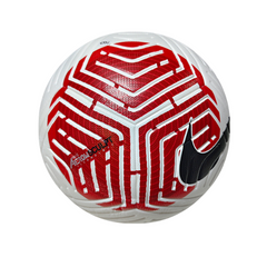 Nike Flight White and Red Football Ball
