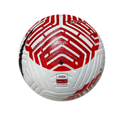 Nike Flight White and Red Football Ball