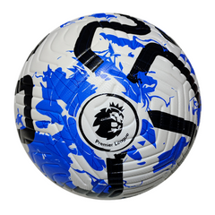Nike Flight Premier League 23 24 White and Blue Football Ball