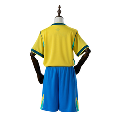 Brazil Nike 2026 Home Kids Version Football T-Shirt