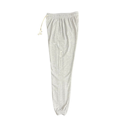 Nike Grey and White Track Pants
