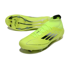 Adidas F50 Elite Mid Cut Green and Black Firm Ground FG Football Boot