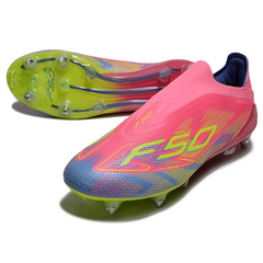 Adidas F50 Elite Laceless Mystic Victory Pack Mixed Studs SG Football Boot
