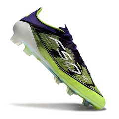 Adidas F50 Elite Purple and Green Firm Ground FG Football Boot