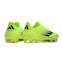 Adidas F50 Elite Laceless Light Green Firm Ground FG Football Boot