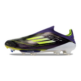 Adidas F50+ Elite Laceless Black and Red Firm Ground FG Football Boot