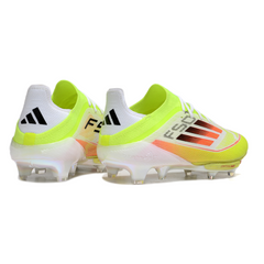 Adidas F50+ Elite Green White and Orange Firm Ground FG Football Boot