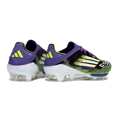 Adidas F50+ Elite Purple and Green Firm Ground FG Football Boot