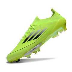 Adidas F50 + Elite Green and Black Mixed Studs SG Football Boot