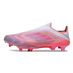 Adidas F50+ Elite Laceless Black and Yellow Firm Ground FG Football Boot