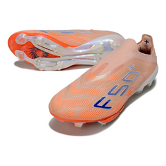 Adidas F50+ Elite Laceless Orange Firm Ground FG Football Boot