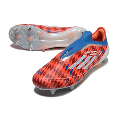 Adidas F50 Elite Laceless Raumdeuter Pack Black and White Mixed Studs SG Football Boot