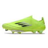 Adidas F50+ Elite Laceless Green and Black Firm Ground FG Football Boot