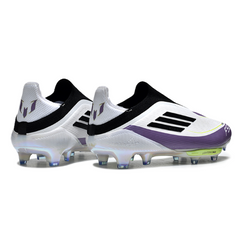 Adidas F50+ Elite Laceless Black and Orange Firm Ground FG Football Boot