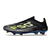 Adidas F50+ Elite Laceless Black Firm Ground FG Football Boot