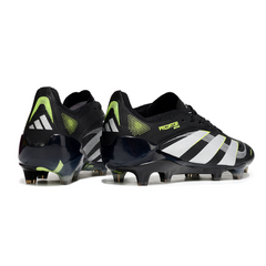 Adidas Predator 25 Elite Black and White Firm Ground FG Football Boot