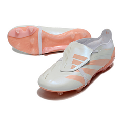 Adidas Predator 30 Elite Tongue White and Orange Firm Ground FG Football Boot