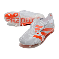 Adidas Predator 30 Elite Tongue White and Orange Firm Ground FG Football Boot