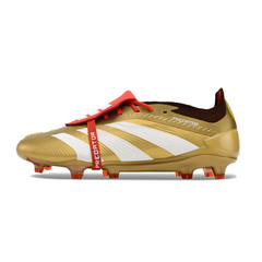 Adidas Predator 30 Elite Tongue Gold and Red Firm Ground FG Football Boot