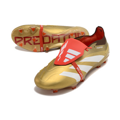 Adidas Predator 30 Elite Tongue Gold and Red Firm Ground FG Football Boot