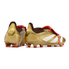 Adidas Predator 30 Elite Tongue Gold and Red Firm Ground FG Football Boot