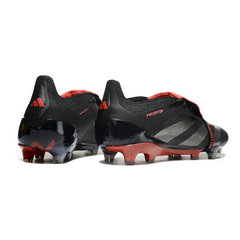 Adidas Predator 30 Elite Tongue Black and Red Firm Ground FG Football Boot