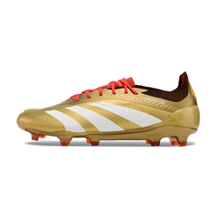 Adidas Predator 30 Elite Gold and Red Firm Ground FG Football Boot